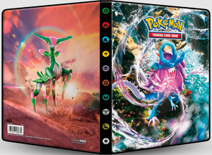 Ultra Pro: Scarlet and Violet Walking Wake and Iron Leaves 9-Pocket Portfolio for Pokémon