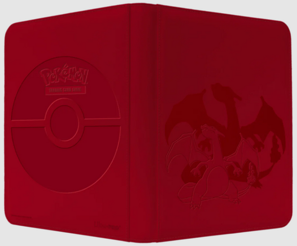 Ultra Pro Elite Series: Charizard 9-Pocket Zippered PRO-Binder for Pokemon