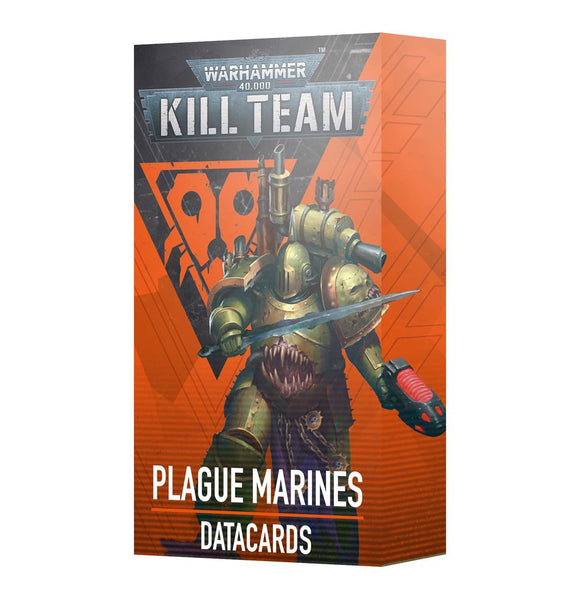 Warhammer 40,000 - Kill Team: Plague Marines – Datacards