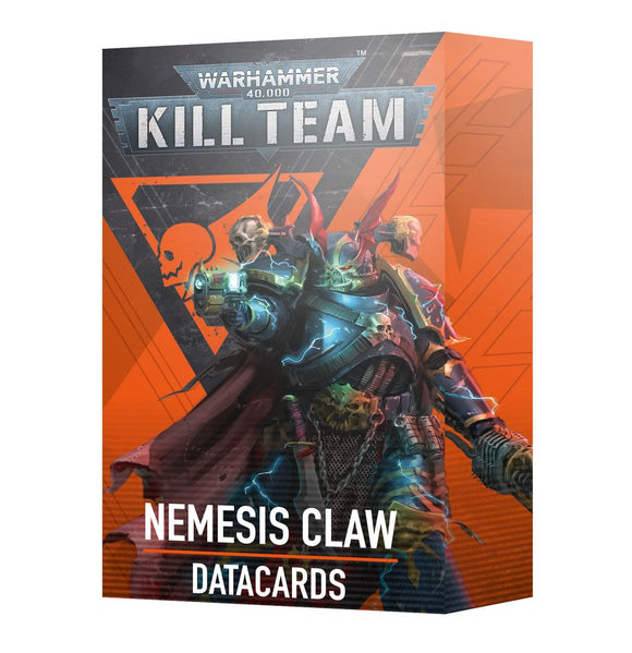 Warhammer 40,000 - Kill Team: Nemesis Claw – Datacards