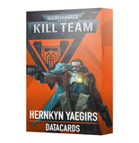 Warhammer 40,000 - Kill Team: Hernkyn Yaegirs – Datacards