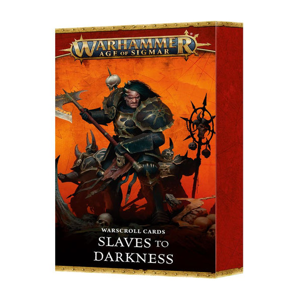 Warhammer Age of Sigmar - Warscroll Cards: Slaves to Darkness