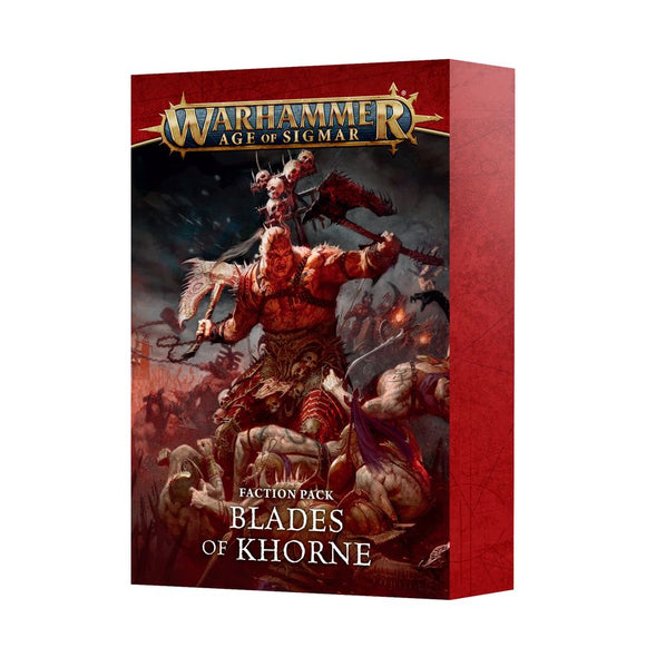 Warhammer Age of Sigmar - Faction Pack: Blades of Khorne