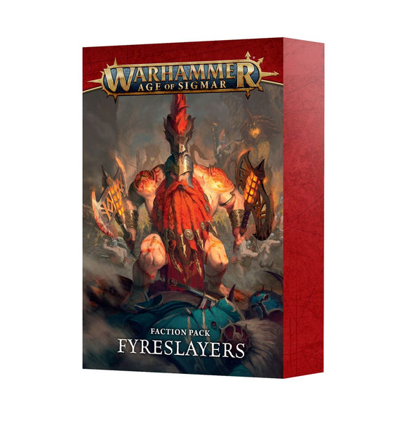 Warhammer Age of Sigmar - Faction Pack: Fyreslayers