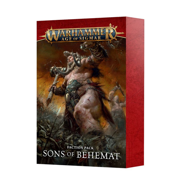 Warhammer Age of Sigmar - Faction Pack: Sons of Behemat