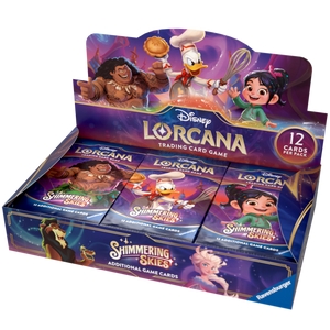 Disney Lorcana: Shimmering Skies Booster Display