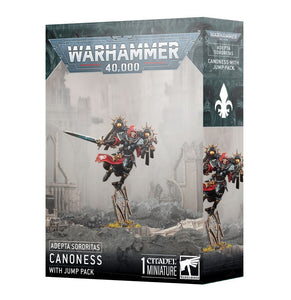 Warhammer 40.000: Adepta Sororitas Canoness with Jump Pack