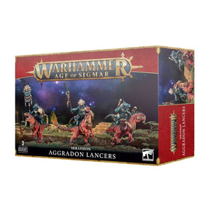 Warhammer Age of Sigmar - Seraphon Aggradon Lancers