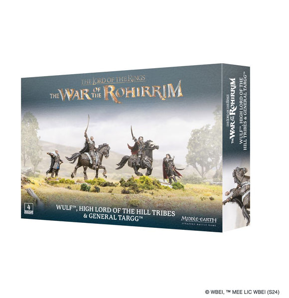 Middle-earth Strategy Battle Game - The Lord of The Rings The War of the Rohirrim: Wulf High Lord of the Hill Tribes and General Targg