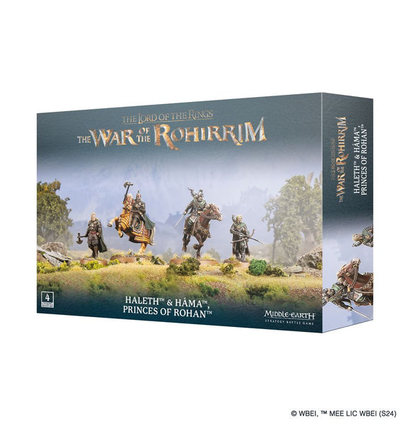 Middle-earth Strategy Battle Game - The Lord of The Rings The War of the Rohirrim™ – Haleth™ & Háma™, Princes of Rohan™