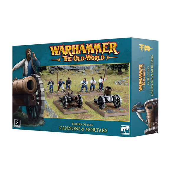 The Old World - Empire of Man Cannons & Mortars