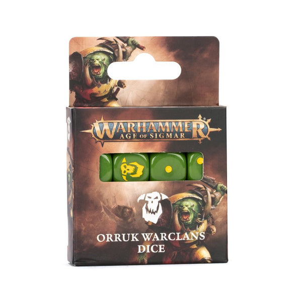 Warhammer Age of Sigmar - Orruk Warclans Dice Set