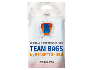 Beckett Shield - Resealable Team Bags (100)