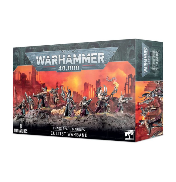 Warhammer 40,000 - Chaos Space Marines Cultist Warband