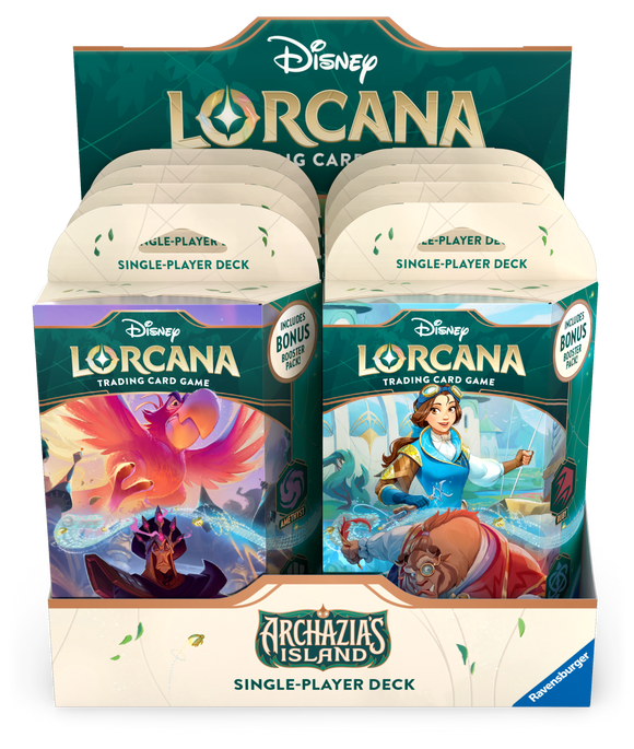 Disney Lorcana:  Archazia's Island Starter Decks