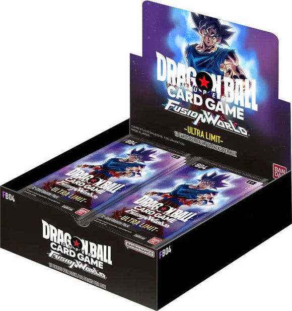 Dragon Ball Super Card Game Fusion World - Ultra Limit FB04 - Booster Display