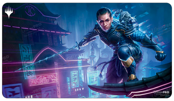 Ultra Pro Kamigawa Neon Dynasty Kaito Shizuki Standard Gaming Playmat for Magic: The Gathering