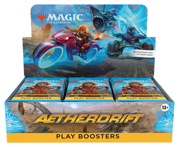 Aetherdrift Play Booster Display