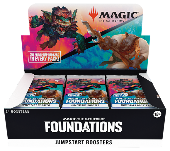 Magic: The Gathering Foundations Jumpstart 2025 Booster Display