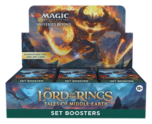 The Lord of the Rings: Tales of Middle-earth™ Set Booster Display