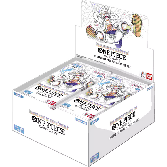 One Piece Card Game Awakening of the New Era OP05 Booster Display