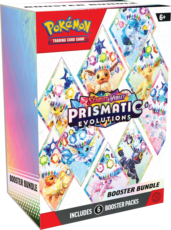 Pokémon TCG: Scarlet & Violet 8.5 Prismatic Evolutions - Booster Bundle