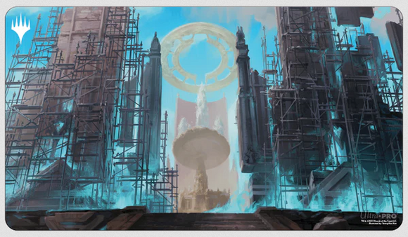 Ultra Pro Ravnica Remastered Azorius Senate Hallowed Fountain Standard Gaming Playmat for Magic: The Gathering