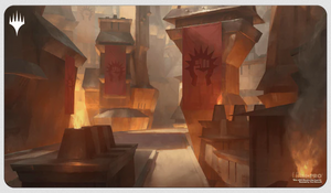 Ultra Pro Ravnica Remastered Boros Legion Sacred Foundry Standard Gaming Playmat for Magic: The Gathering