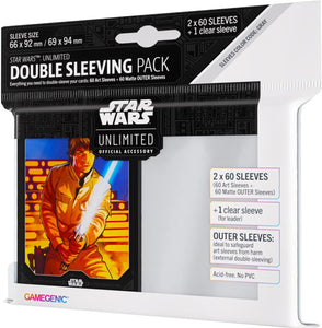 Gamegenic Star Wars: Unlimited - Art Sleeves Double Sleeving Pack (Multiple)