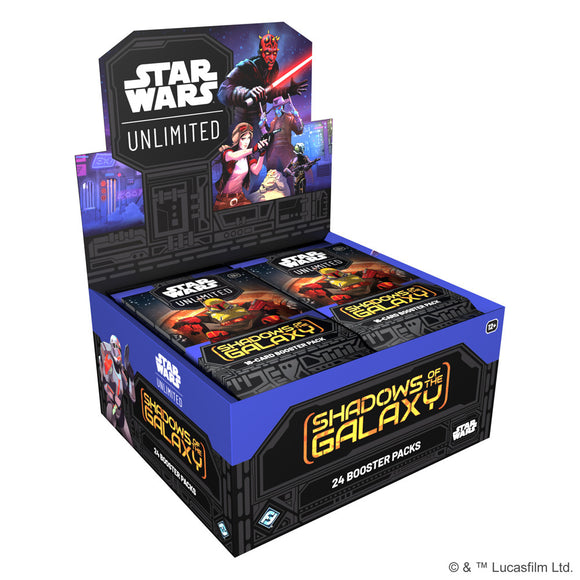 Star Wars™: Unlimited - Shadows of the Galaxy Booster Display