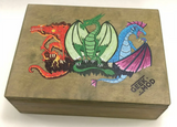 Storage box “3 Dragons” compatible with CCG/LCG Card Games (2018 edition)