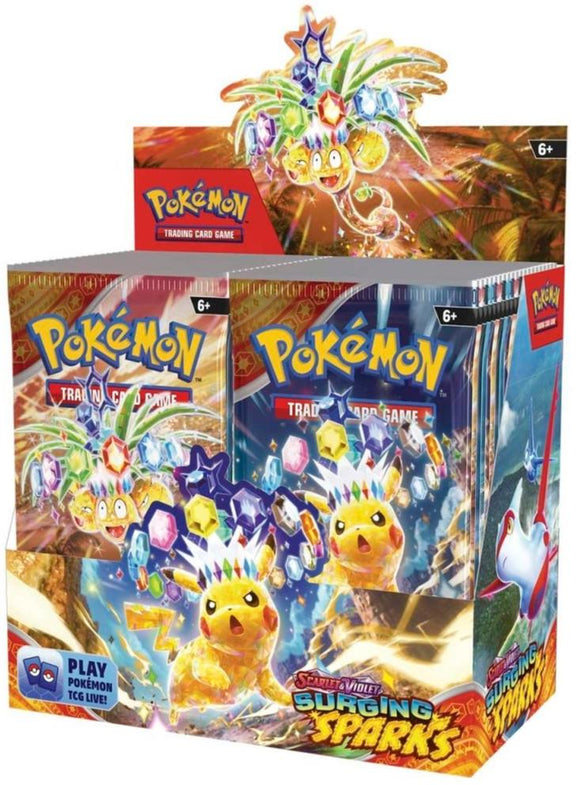 Pokémon TCG: Scarlet & Violet - Surging Sparks Booster Display Box (36 Packs)