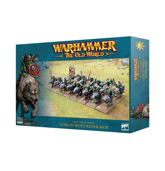 Warhammer The Old World - Orc & Goblin Tribes Goblin Wolf Rider Mob