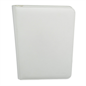 Ultra Pro Vivid 9-Pocket Zippered PRO-Binder - White