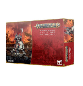 Warhammer Age of Sigmar - Slaves to Darkness Chaos Lord on Karkadrak