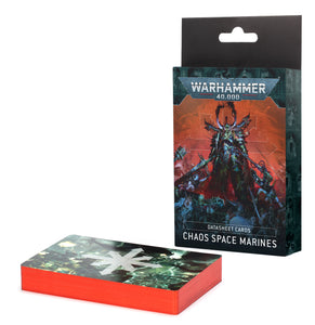 Warhammer 40,000 - Chaos Space Marines Datasheet Cards