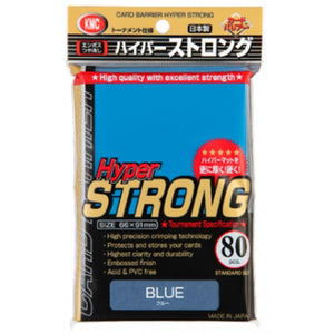 KMC Standard Sleeves - Hyper Strong: Blue (80) (kopia)