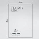 GameGenic Extra Thick Inner Sleeves 50